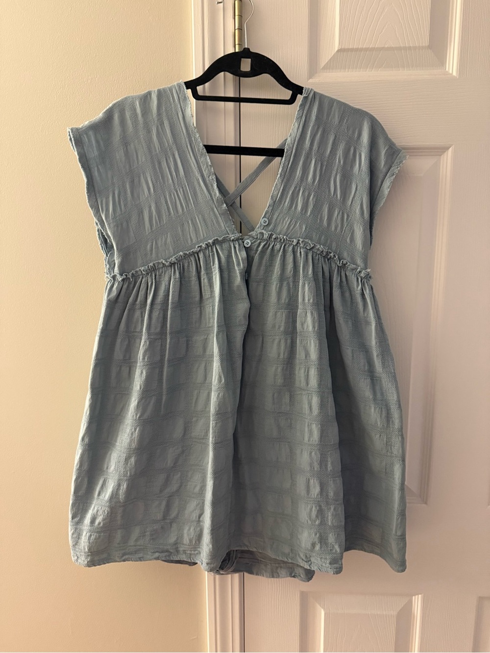 TALULAH Dusty Blue Romper